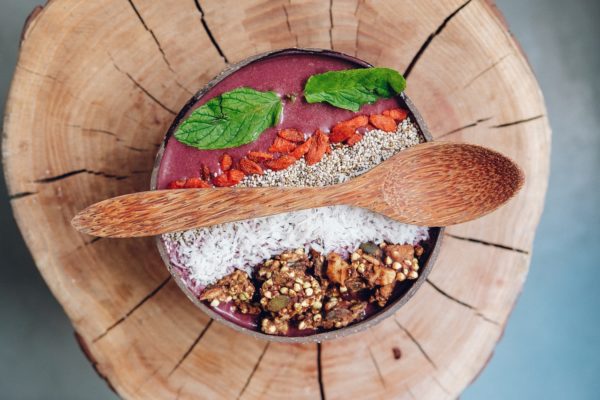 acai bowl, goji, berry